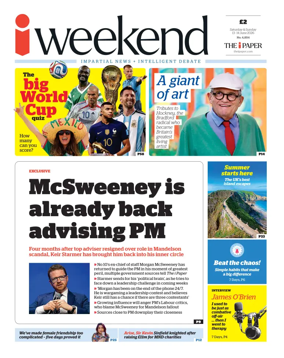 Cover of iNews Weekend