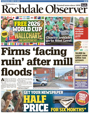 Cover of Rochdale Observer