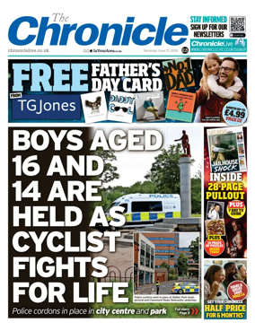Cover of The Chronicle (South Tyneside and Durham)