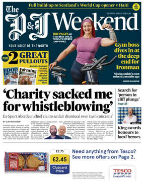 Cover of The Press and Journal (Aberdeen and Aberdeenshire)