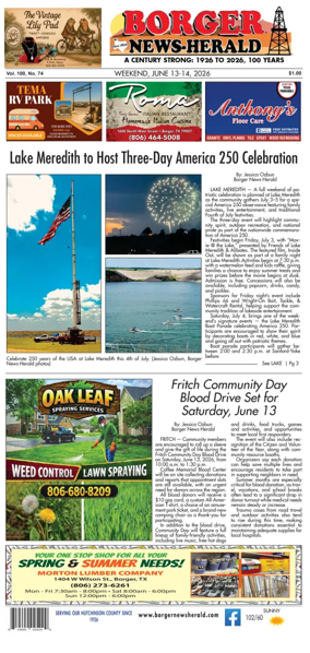 Cover of Borger News-Herald
