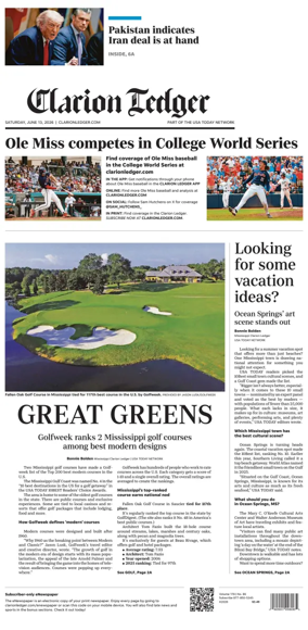Cover of Clarion Ledger