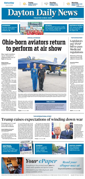 Cover of Dayton Daily News