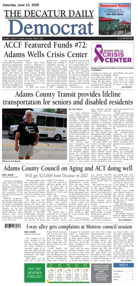 Cover of The Decatur Daily Democrat