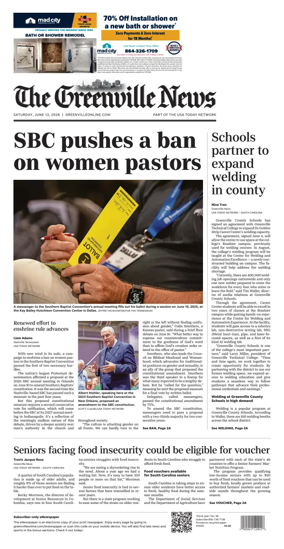 Cover of The Greenville News