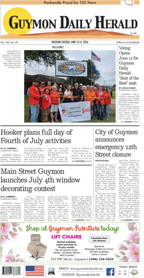 Cover of Guymon Daily Herald