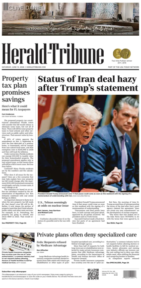 Cover of Herald-Tribune