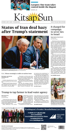 Cover of Kitsap Sun