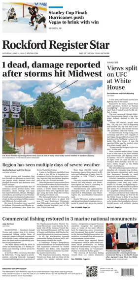 Cover of Rockford Register Star