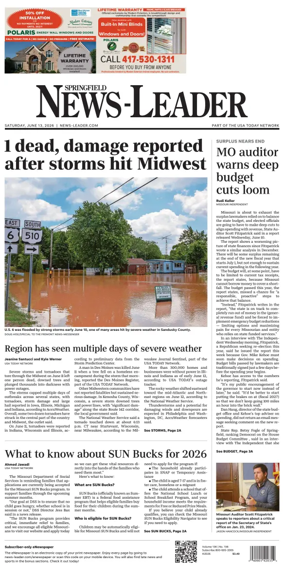Cover of Springfield News-Leader