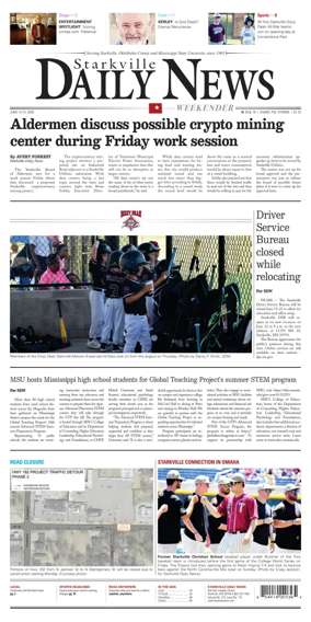 Cover of Starkville Daily News