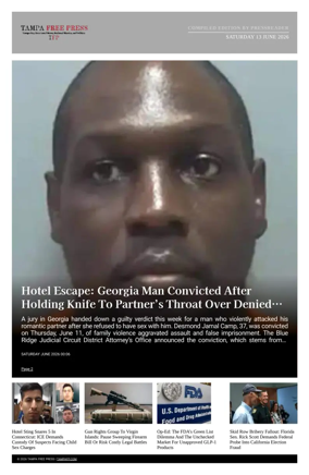 Cover of Tampa Free Press
