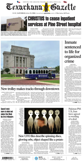 Cover of Texarkana Gazette