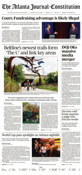 Cover of The Atlanta Journal-Constitution