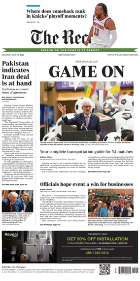 Cover of The Bergen Record