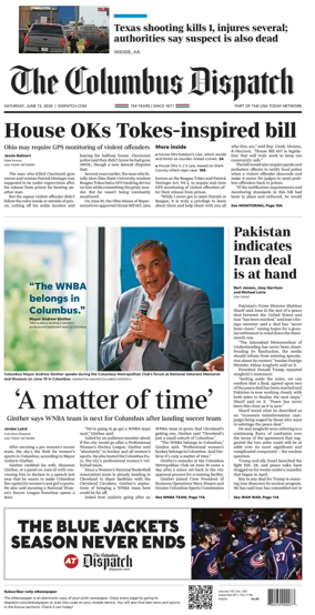 Cover of The Columbus Dispatch