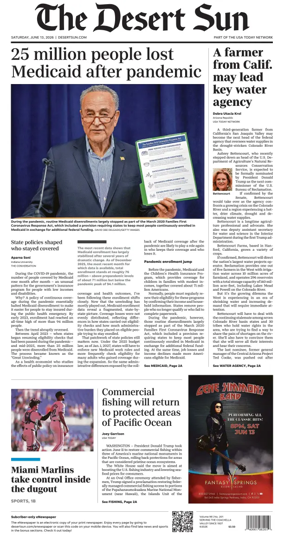 Cover of The Desert Sun