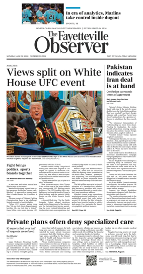 Cover of The Fayetteville Observer