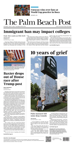 Cover of The Palm Beach Post