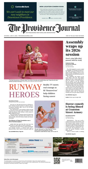 Cover of The Providence Journal