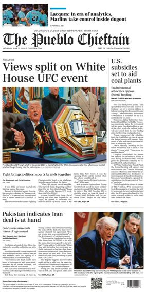 Cover of The Pueblo Chieftain
