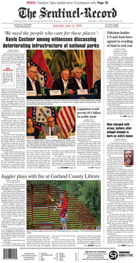 Cover of The Sentinel-Record