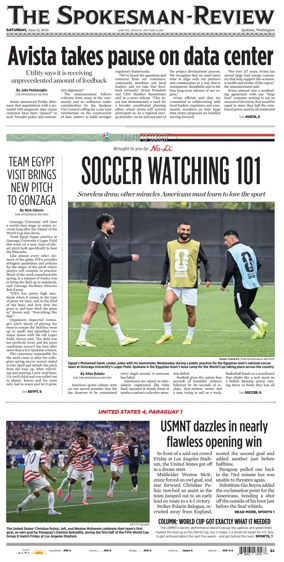 Cover of The Spokesman-Review (Spokane)