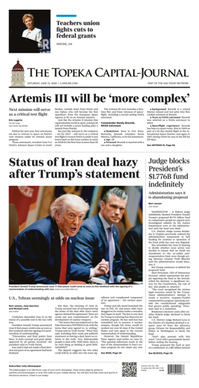 Cover of The Topeka Capital-Journal