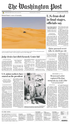 Cover of The Washington Post