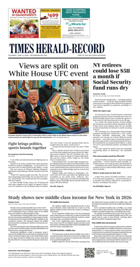 Cover of Times Herald-Record