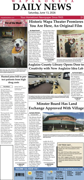 Cover of Wapakoneta Daily News