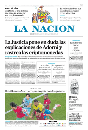 Cover of La Nacion