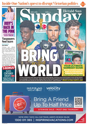 Cover of Herald Sun