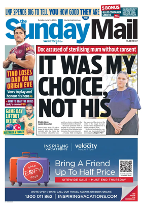 Cover of The Courier-Mail