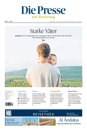 Cover of Die Presse am Sonntag