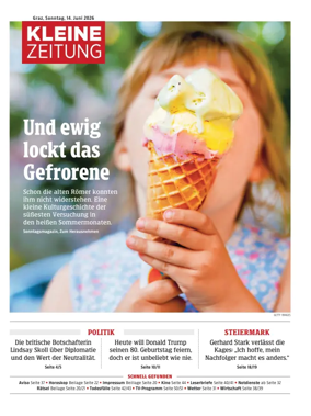 Cover of Kleine Zeitung Steiermark