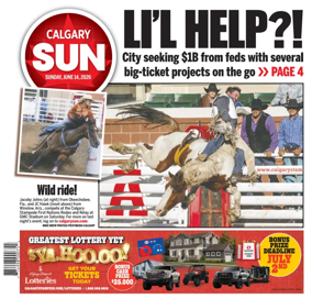 Cover of Calgary Sun