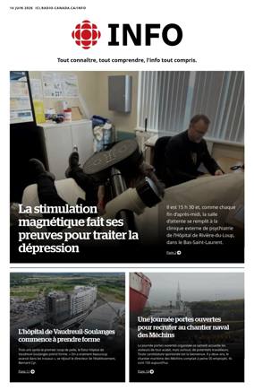 Cover of Radio-Canada Info