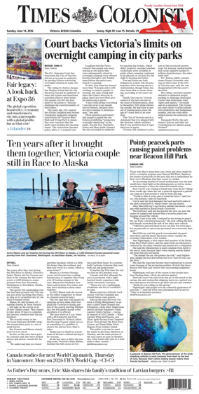 Cover of Times Colonist