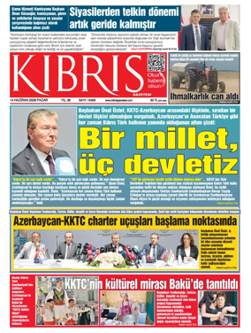 Cover of Kibris Gazetesi