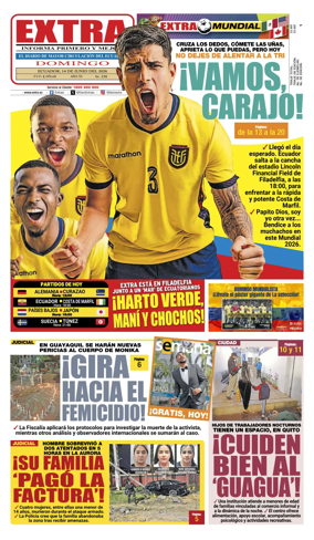 Cover of Diario Extra
