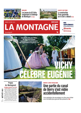 Cover of La Montagne (Montlucon)