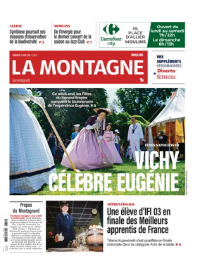 Cover of La Montagne (Moulins)