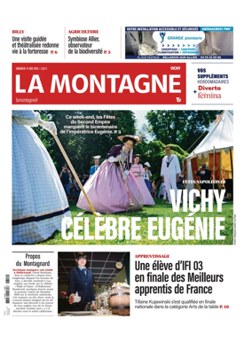 Cover of La Montagne (Vichy)