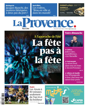 Cover of La Provence Marseille