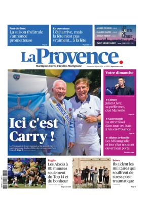 Cover of La Provence Martigues-Istres-Vitrolles-Marignane