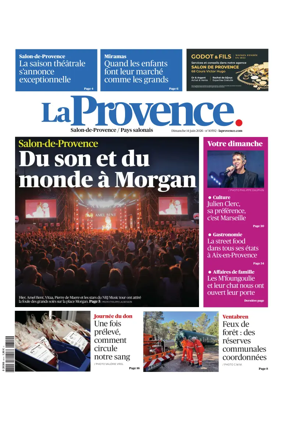 Cover of La Provence Salon-de-Provence / Pays salonais