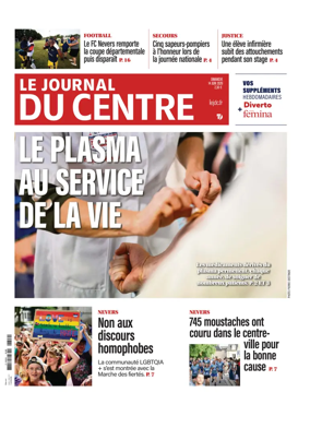 Cover of Le Journal du Centre