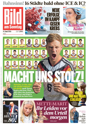 Cover of Bild am Sonntag