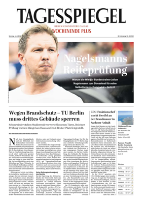 Cover of Der Tagesspiegel